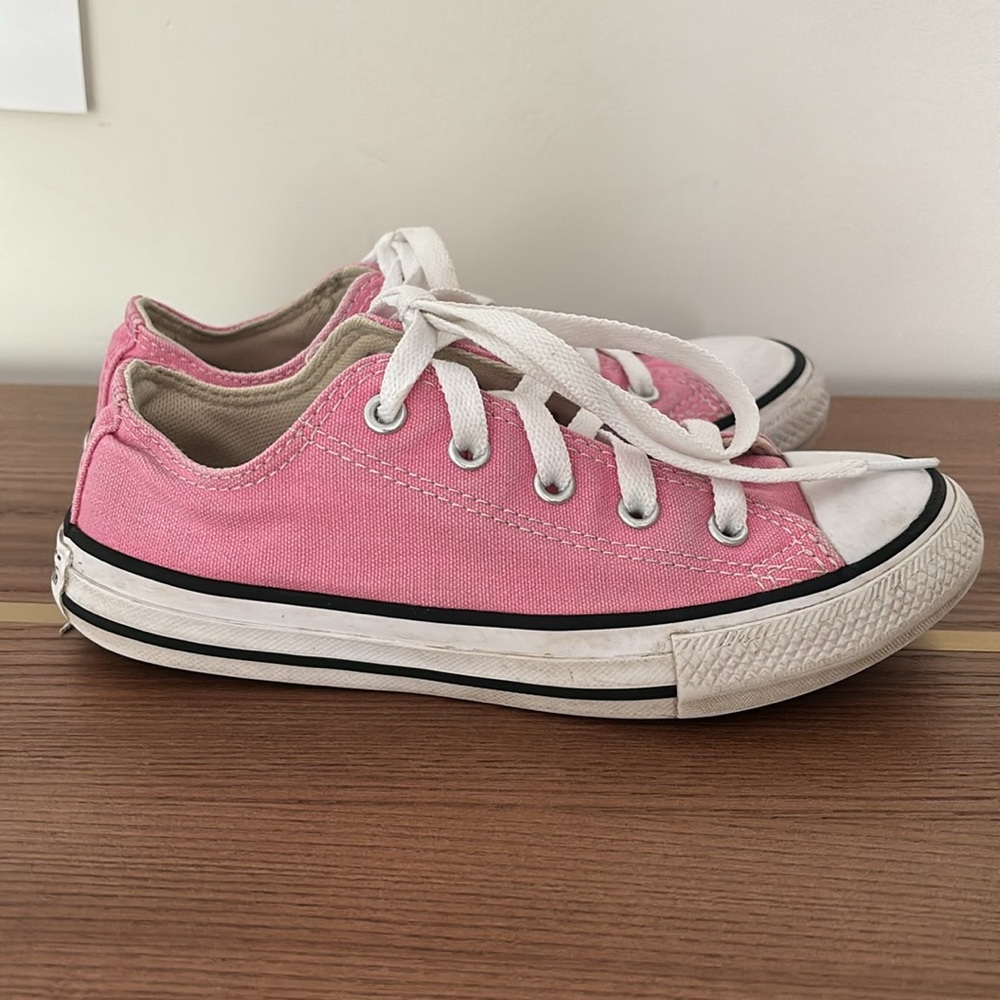Kids Pink Converse- size 1